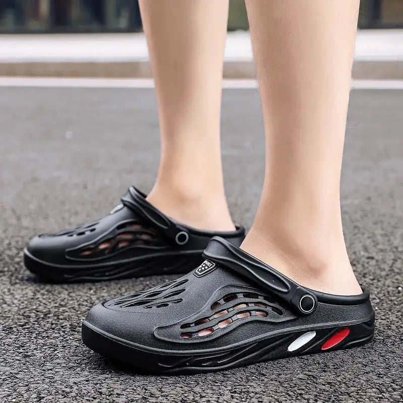 Black Crocs