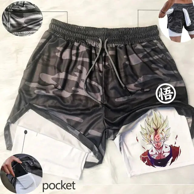 DBZ Gym Shorts