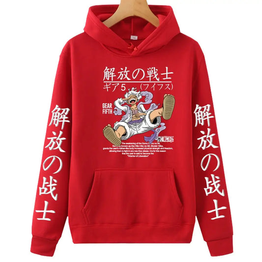 One Piece Gear 5 Luffy Hoodie